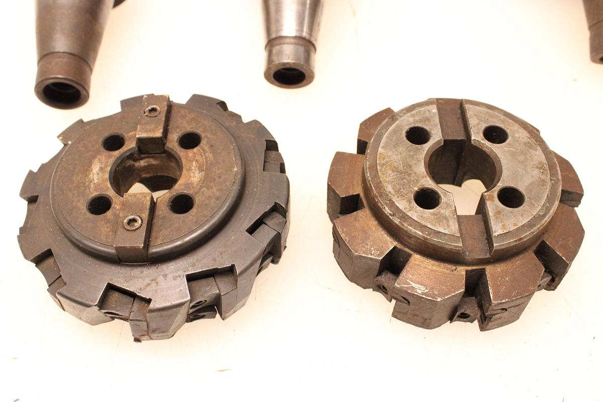 Usado Lote Portafresas DIN 2080 Con Fresa