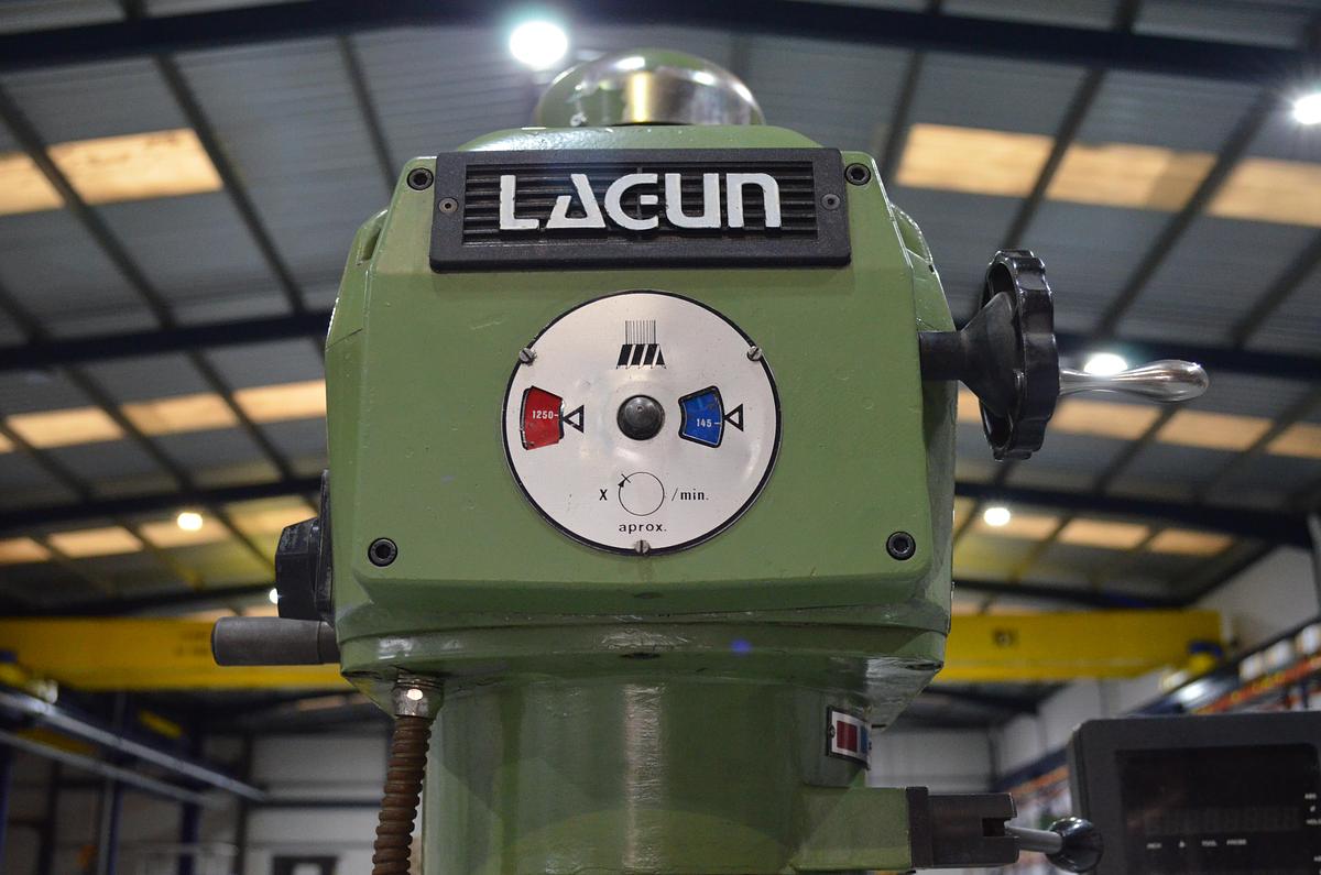 Usado Fresadora torreta Lagun FTV-4 visualizador Fagor X Y Z