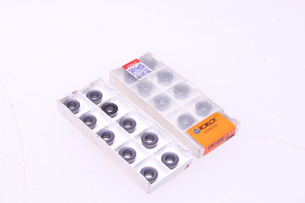 Usado Plaquitas de Widia Korloy RPMT1204M0-Q