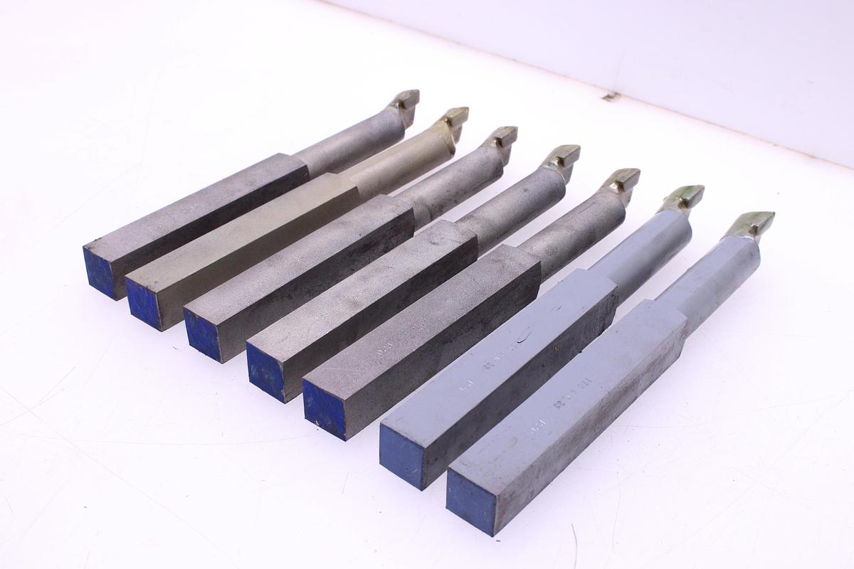 Usado Lote Cuchillas de Tornear Metal Duro 32x32 - 7 Unidades