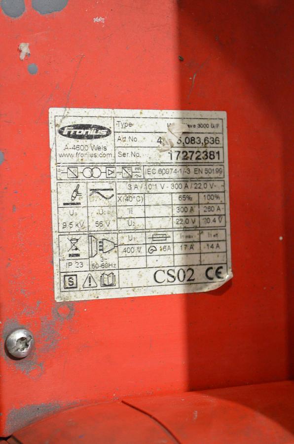 Usado Maquina soldar tig Fronius MagicWave 3000