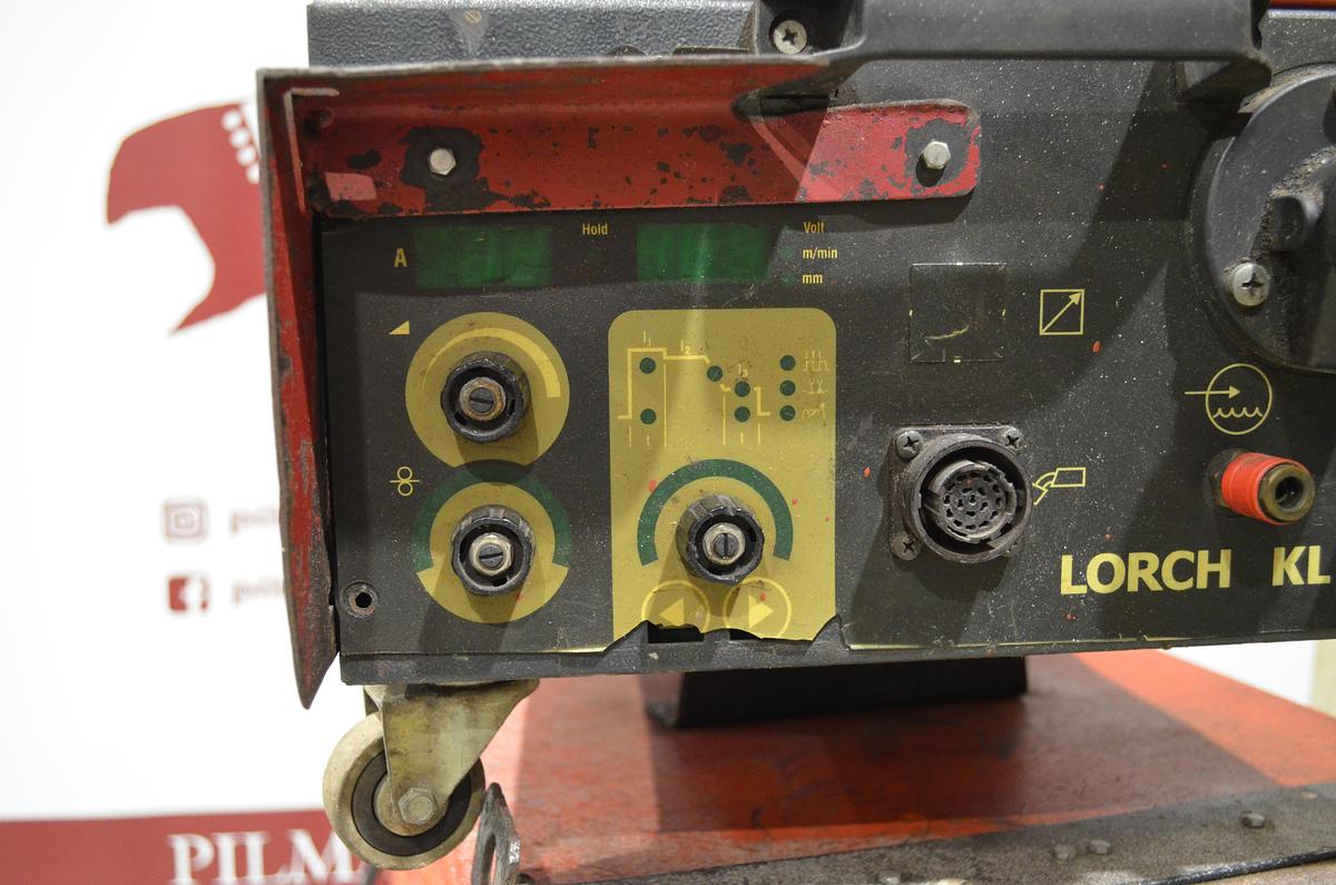 Usado Maquina soldar hilo pulsada Lorch Saprom 908 con devanadera Lorch KL 900-BT 2