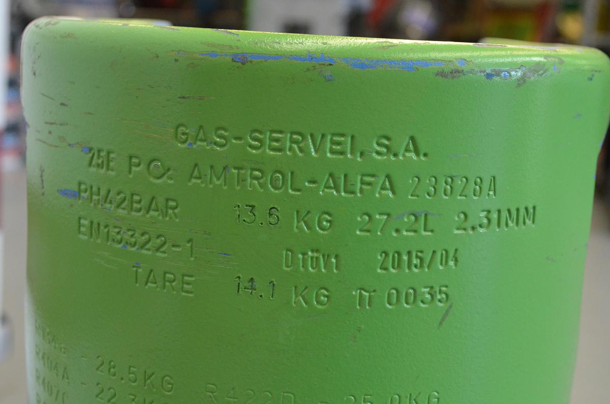 Usado Botella GAS R-410A