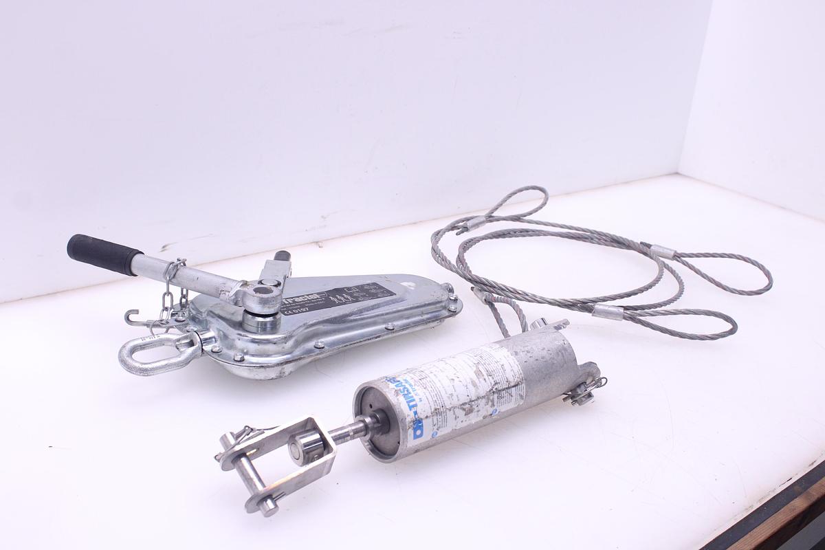 Usado Kit Línea de Vida Temporal Tractel Tirsafe T3