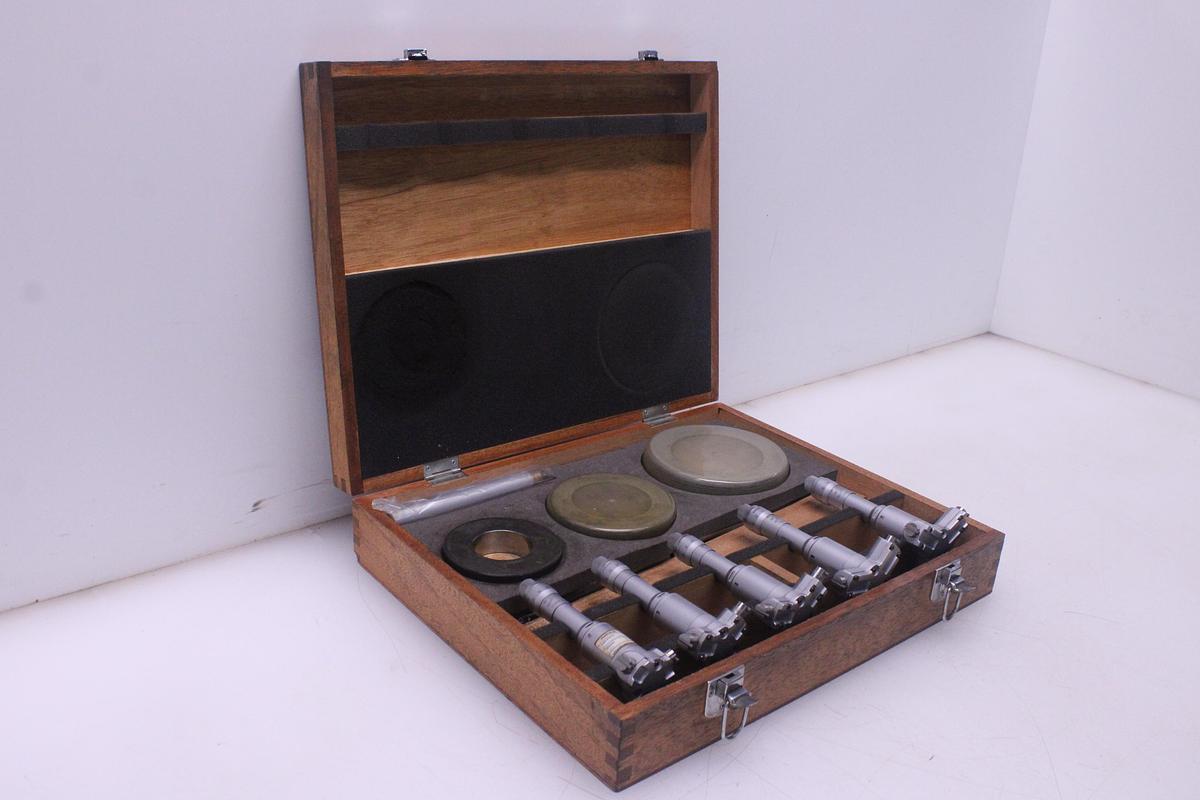 Usado Juego Micrometros Interior 3 Puntos Mitutoyo