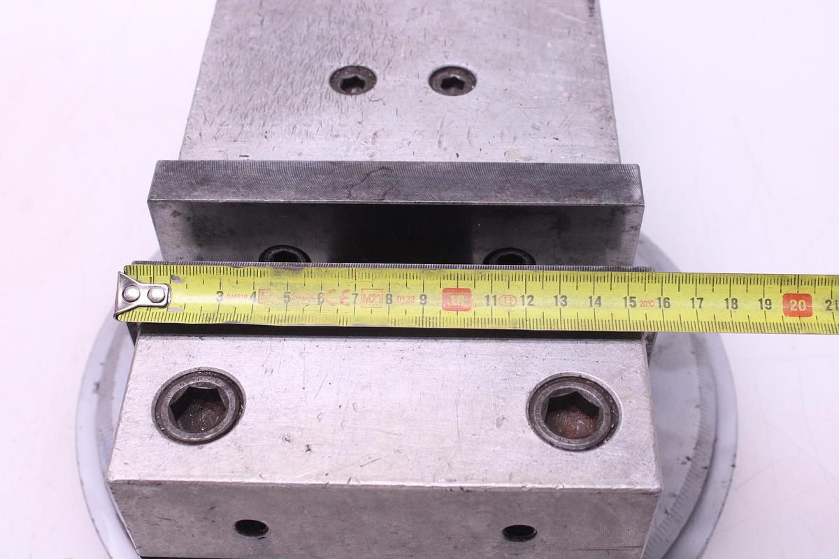 Usado Mordaza 160mm Con Base Giratoria 