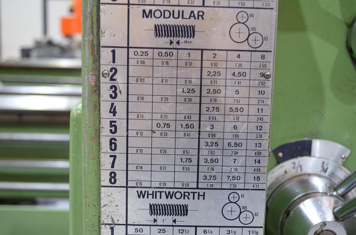 Usado Torno Geminis GE 650 2.000mm e.p