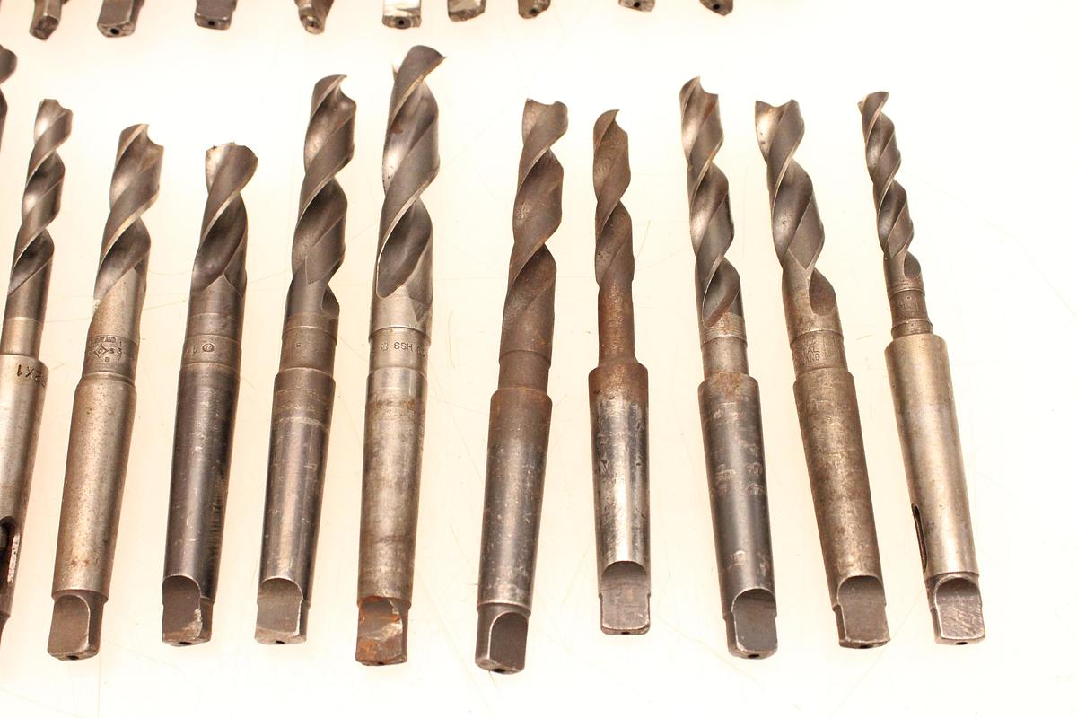 Usado 27 Brocas cono morse MT2 - 11,50 hasta 24,25mm