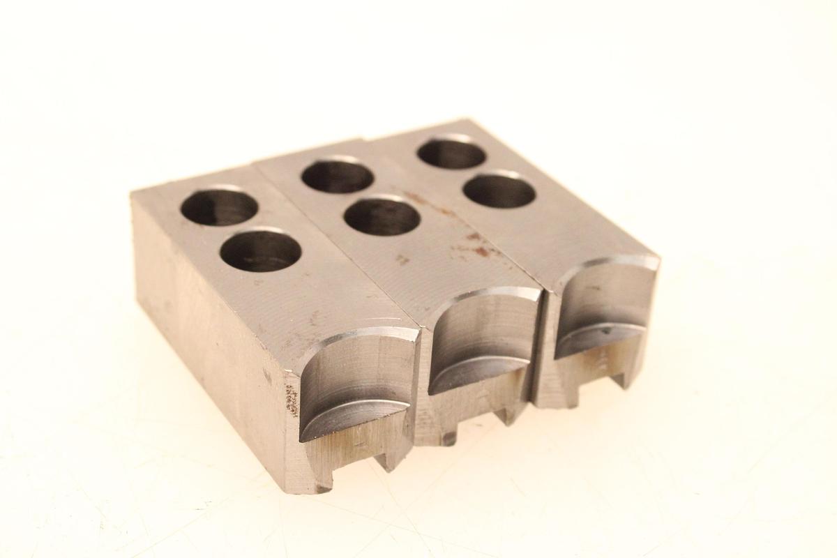 Usado Lote de Juegos de 3 Garras Para Torno