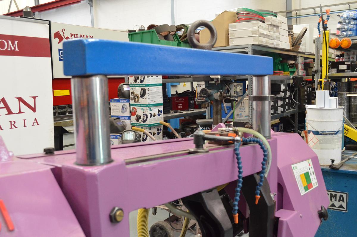 Usado Sierra cinta semi-automatica SABI PBS 320-450