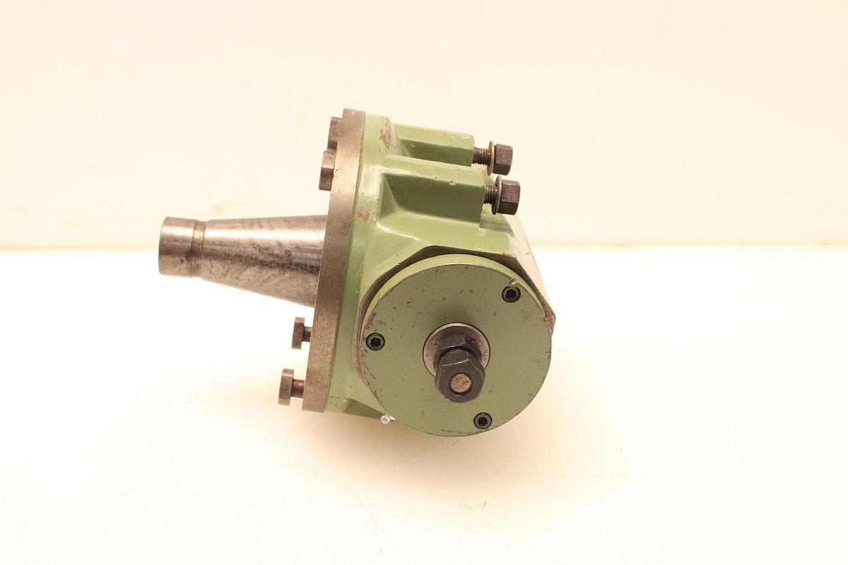 Usado Cabezal Horizontal Fresadora FEXAC Cono ISO 50 + ISO 40