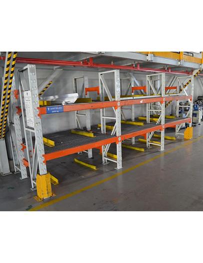 Usado Estanterías doble rack selectivo APR 1550x4500mm