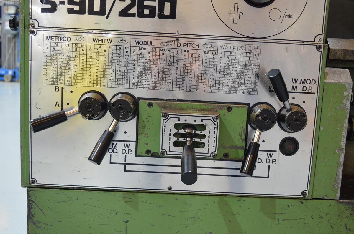 Usado Torno Pinacho S 90-260 1.150mm e.p