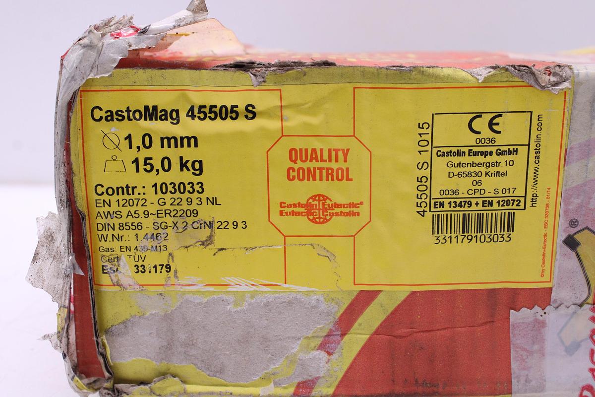 Usado Bobina de Hilo Castolin CastoMag 45505 S 1,0mm