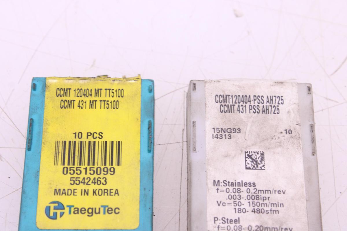 Usado Plaquitas de Widia CCMT120404