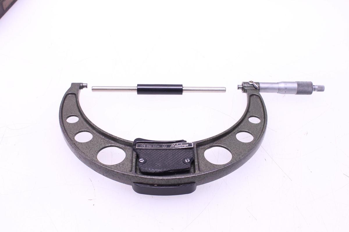 Usado Kit Micrómetros Exterior Mitutoyo 150 - 200mm