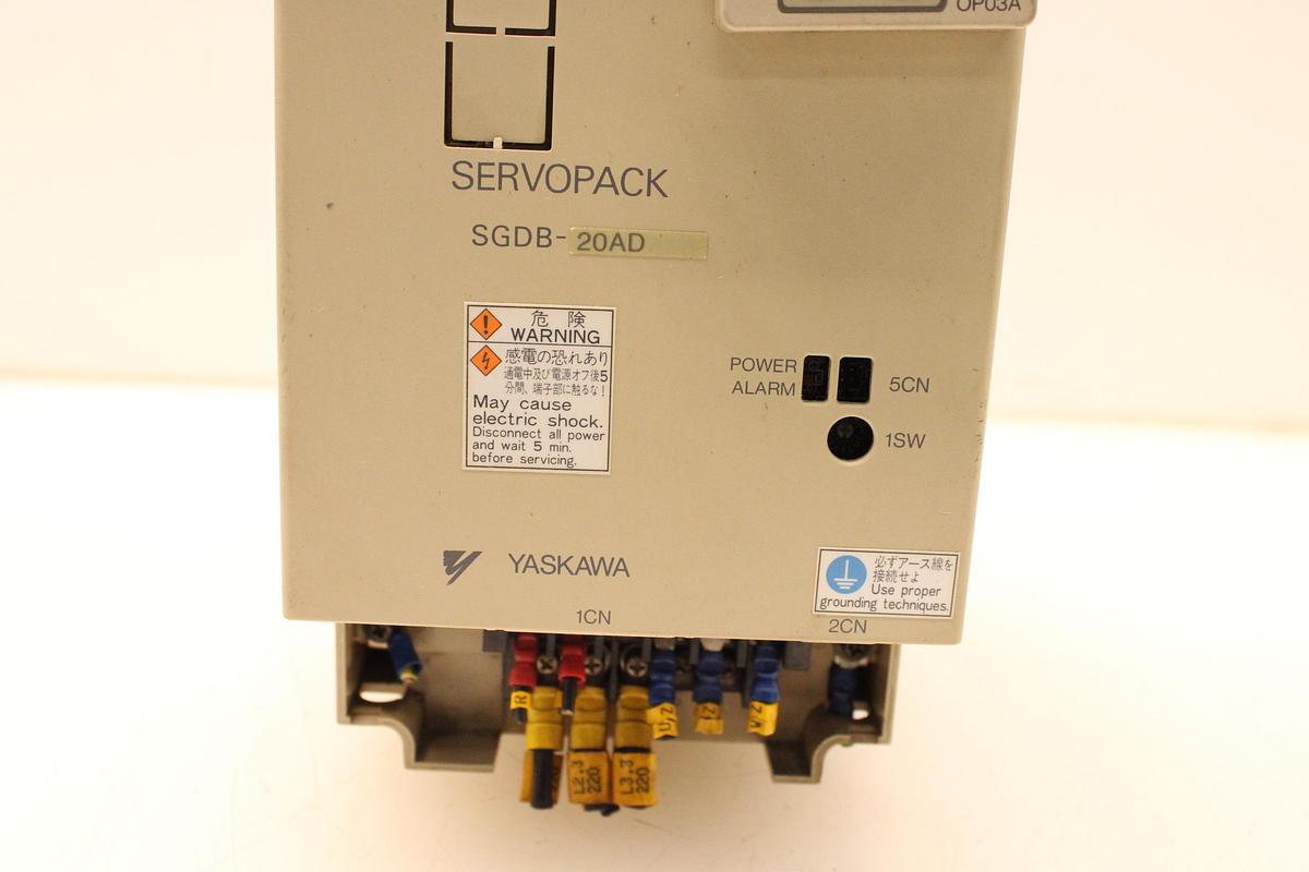 Usado Servodriver YASKAWA SGDB-20ADG