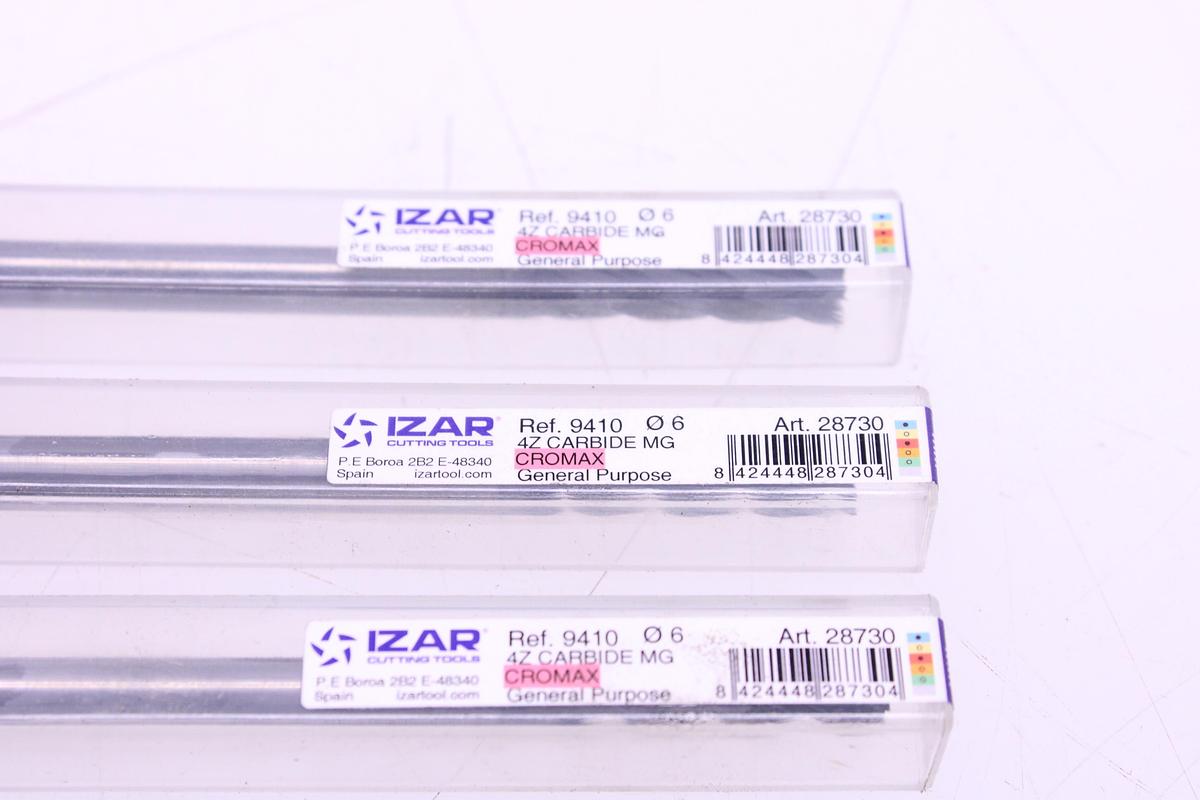 Usado Lote Fresas Micrograno Izar M6 - 3 Unidades