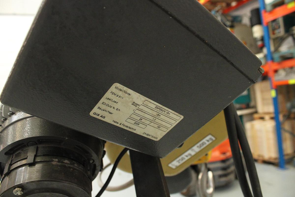 Usado Polipasto de Carro Motorizado GIS AG EM25