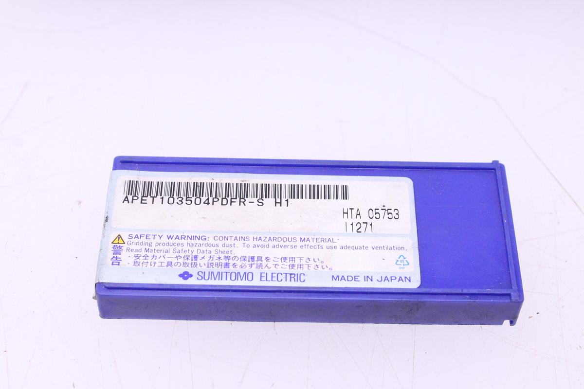 Usado Plaquitas de Widia Sumitomo APET 103504PDFR-S
