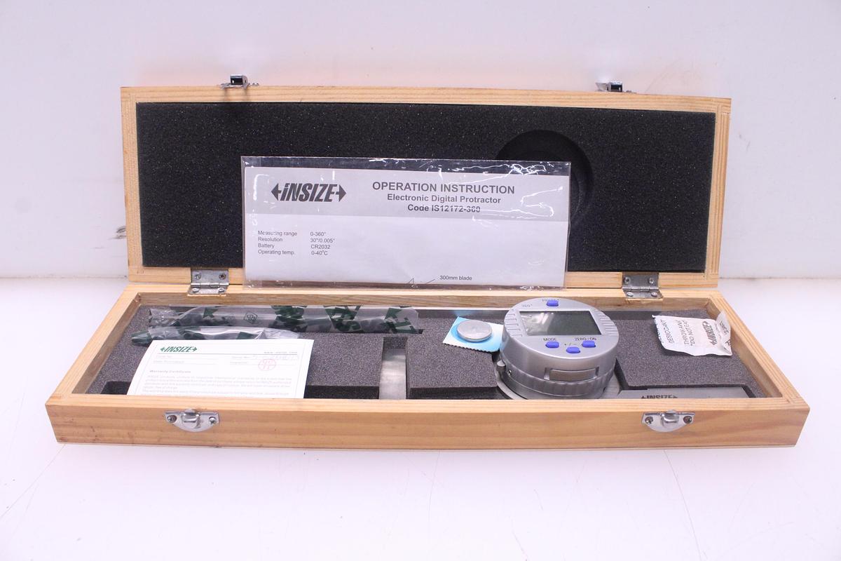 Usado Transportador Digital Electrónico INSIZE IS12172-300