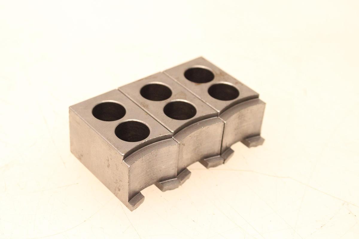 Usado Lote de Juegos de 3 Garras Para Torno