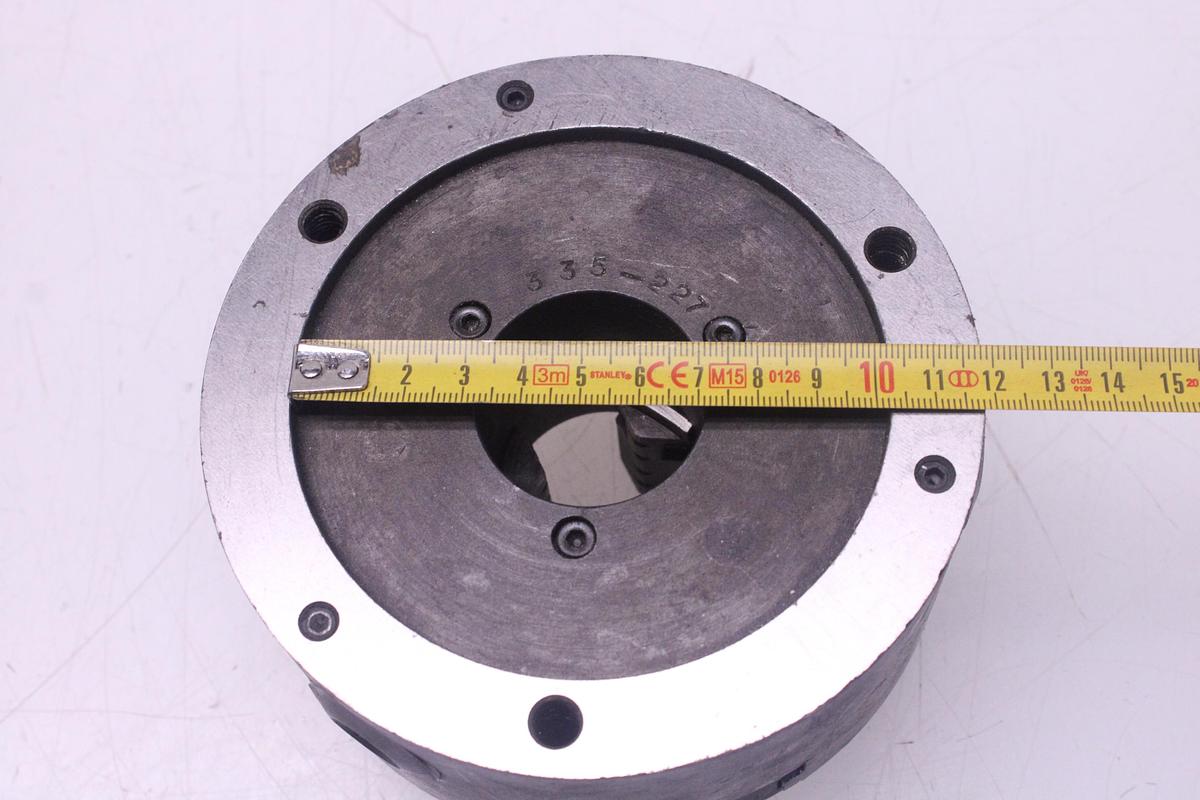 Usado Plato para Torno TdeG 135mm con base metalica