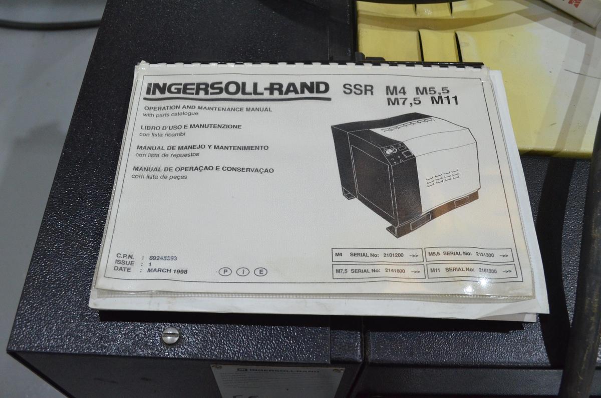 Usado Compresor tornillo Ingersoll-Rand ML11 15hp