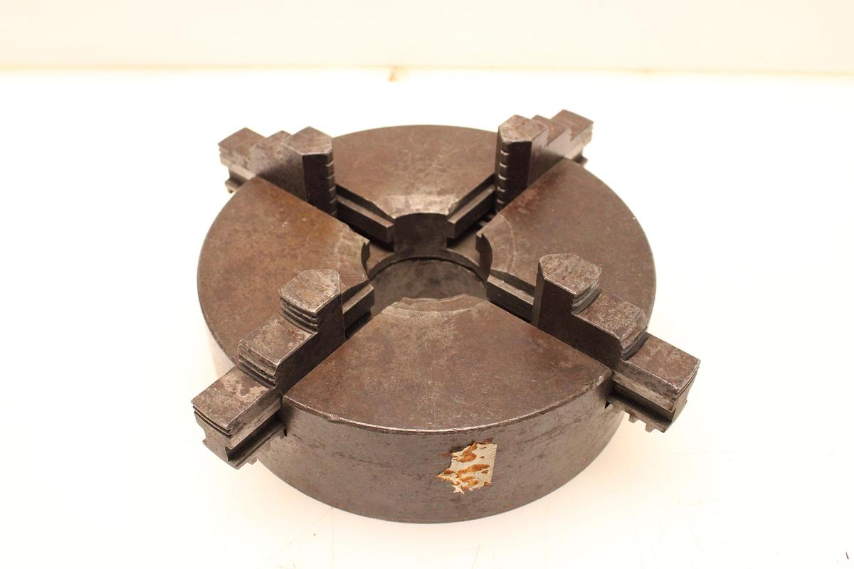 Usado Plato para Torno de 4 Garras 230mm + juego 4 garras