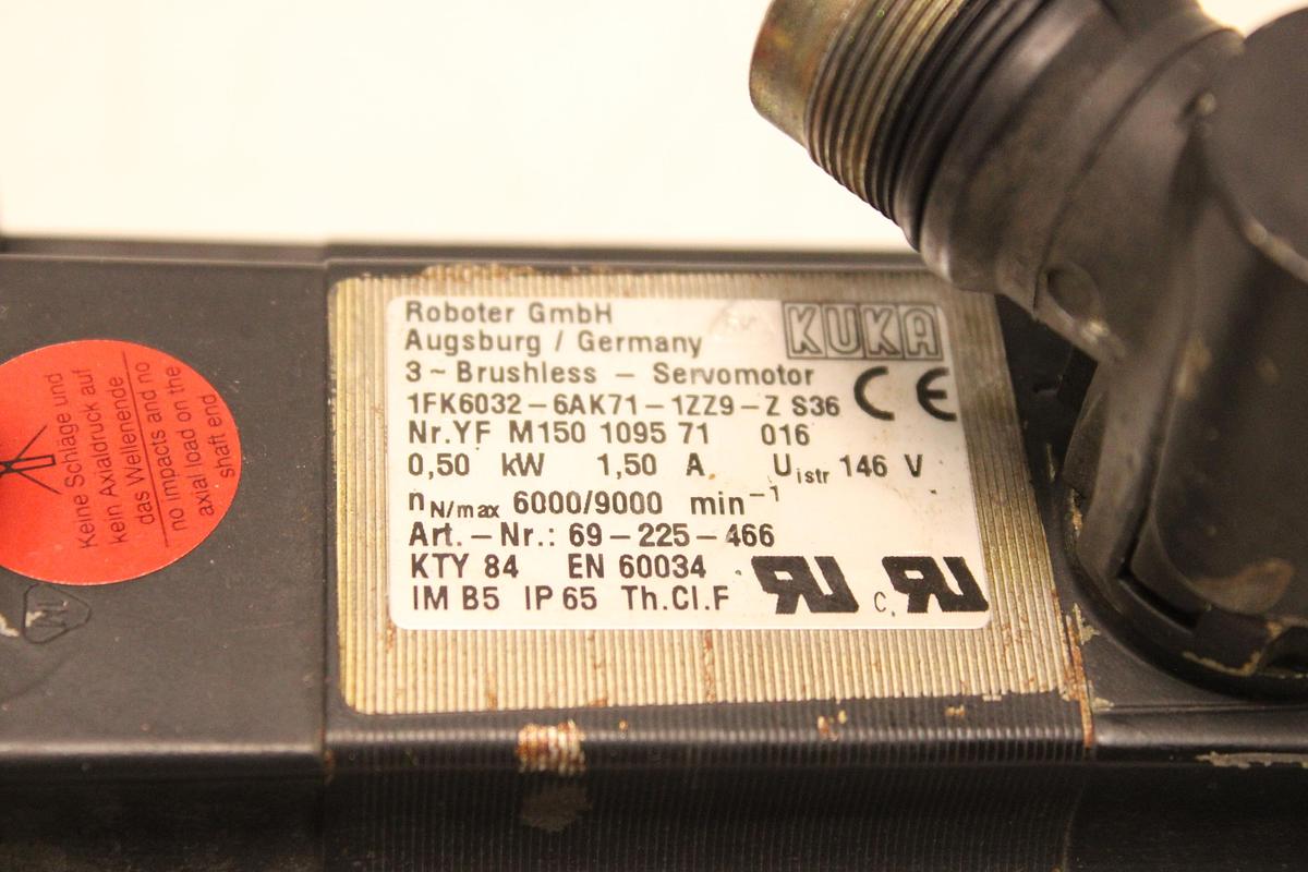 Usado Servomotor KUKA 1FK6032-6AK71-1ZZ9-Z S36