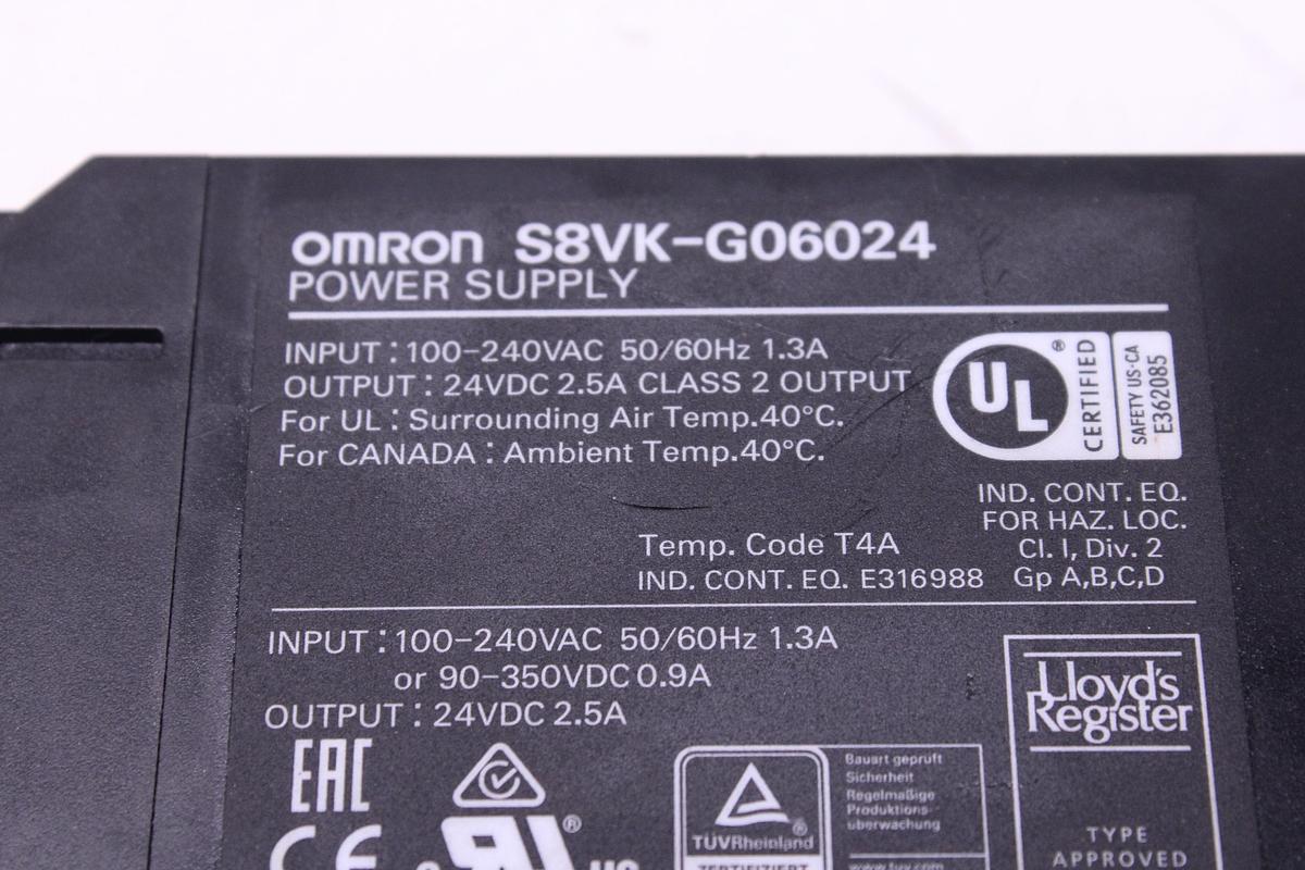 Usado Modulo Fuente de Alimentación OMRON S8VK-G06024