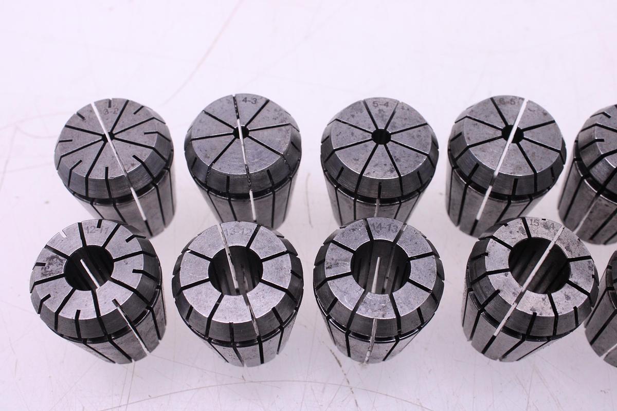 Usado Juego Completo Pinzas Resorte ER32 18 pcs + Cono ISO 40 ASTRA