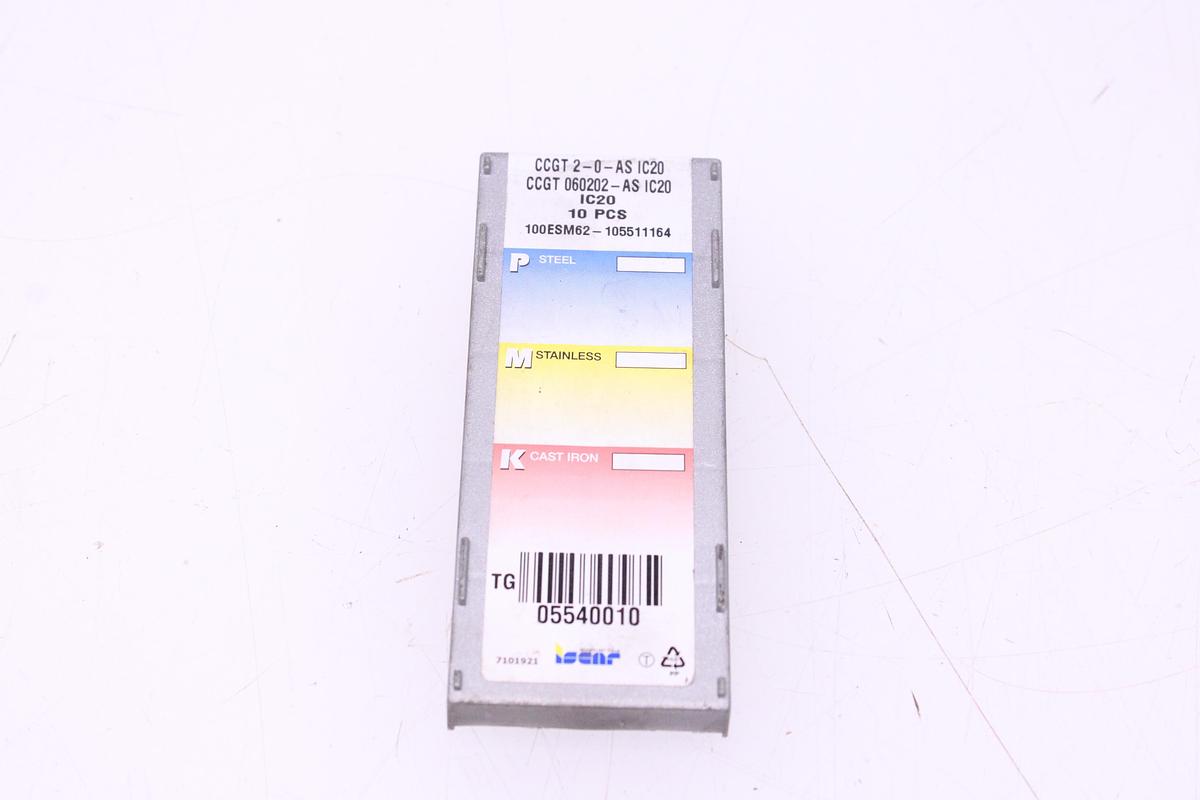 Usado Plaquitas de Widia Iscar CCGT060202-AS