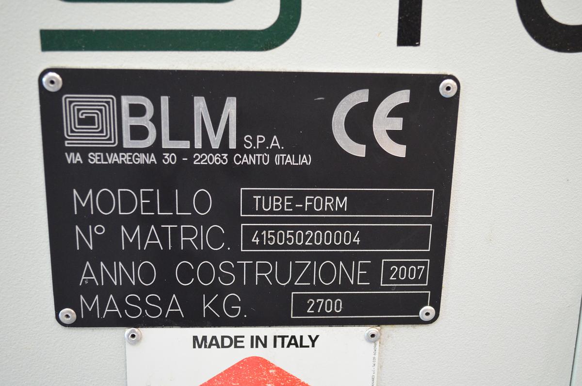 Usado Deformadora de tubos BLM modelo TUBE-FORM