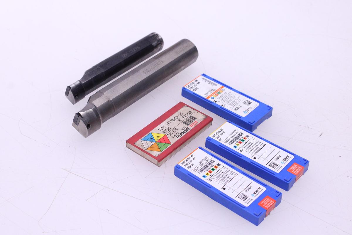 Usado Herramienta Portaplaquitas + Widias TCMT16T3