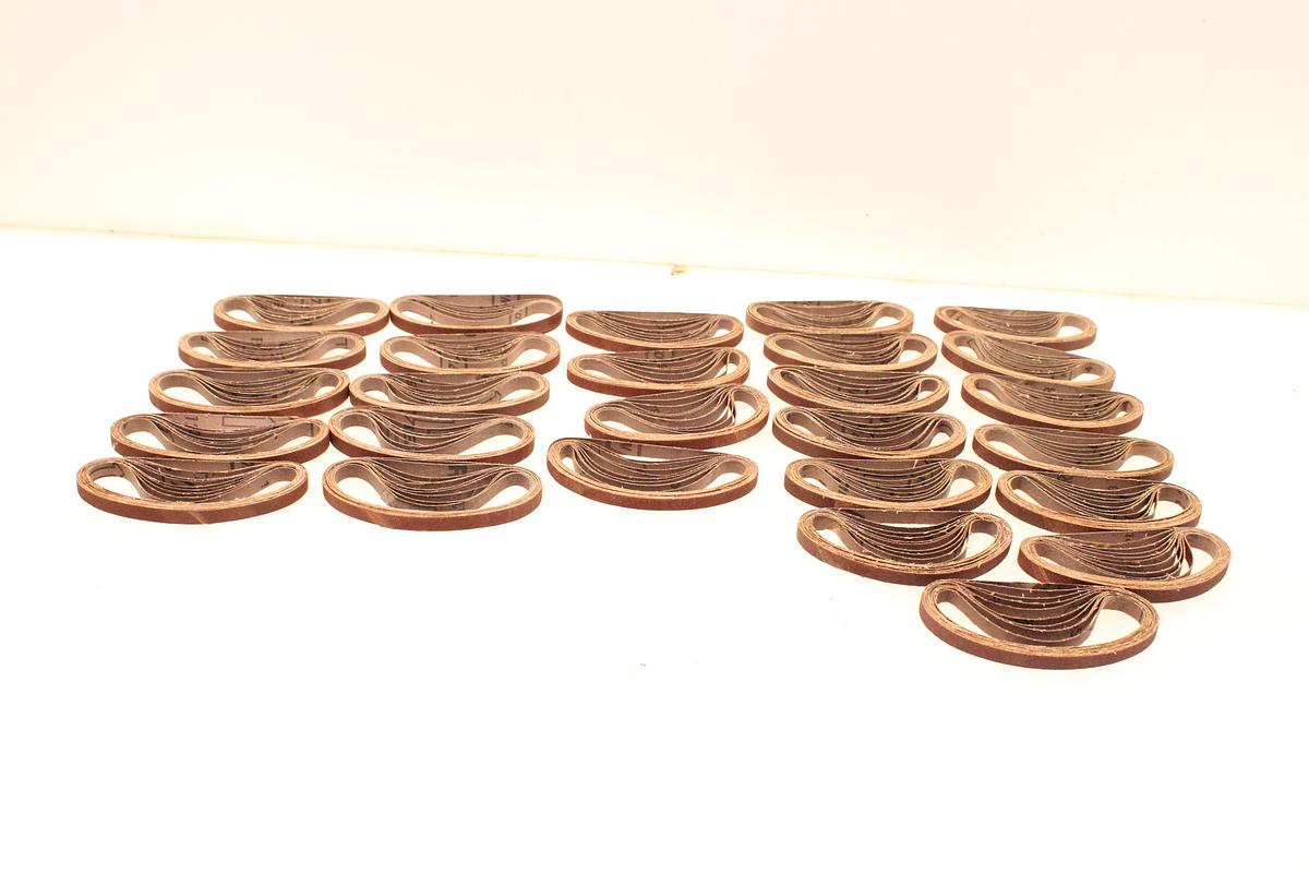 Usado Lote Bandas Abrasivas CARLU 10x330mm