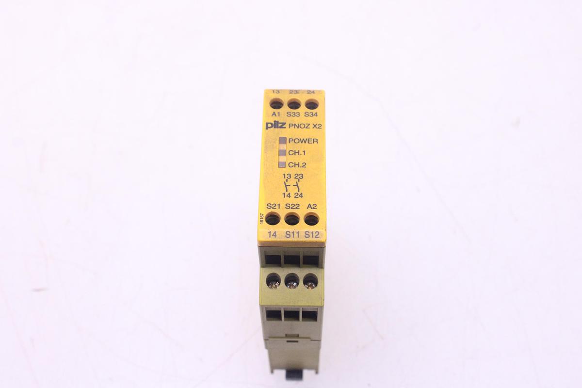 Usado Relé de Seguridad Pilz Pnoz X2 2S