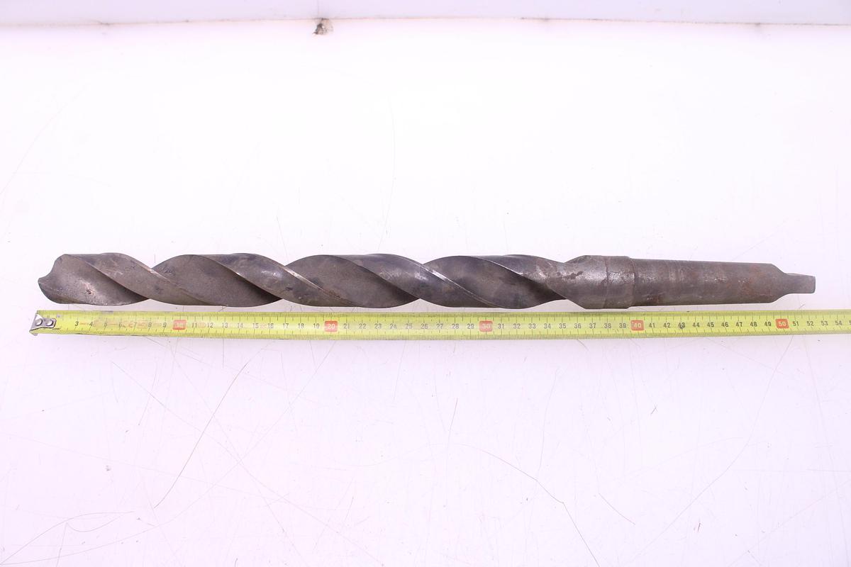 Usado 6 Brocas Extralargas Mango Cónico Morse MT2-MT3 y MT4