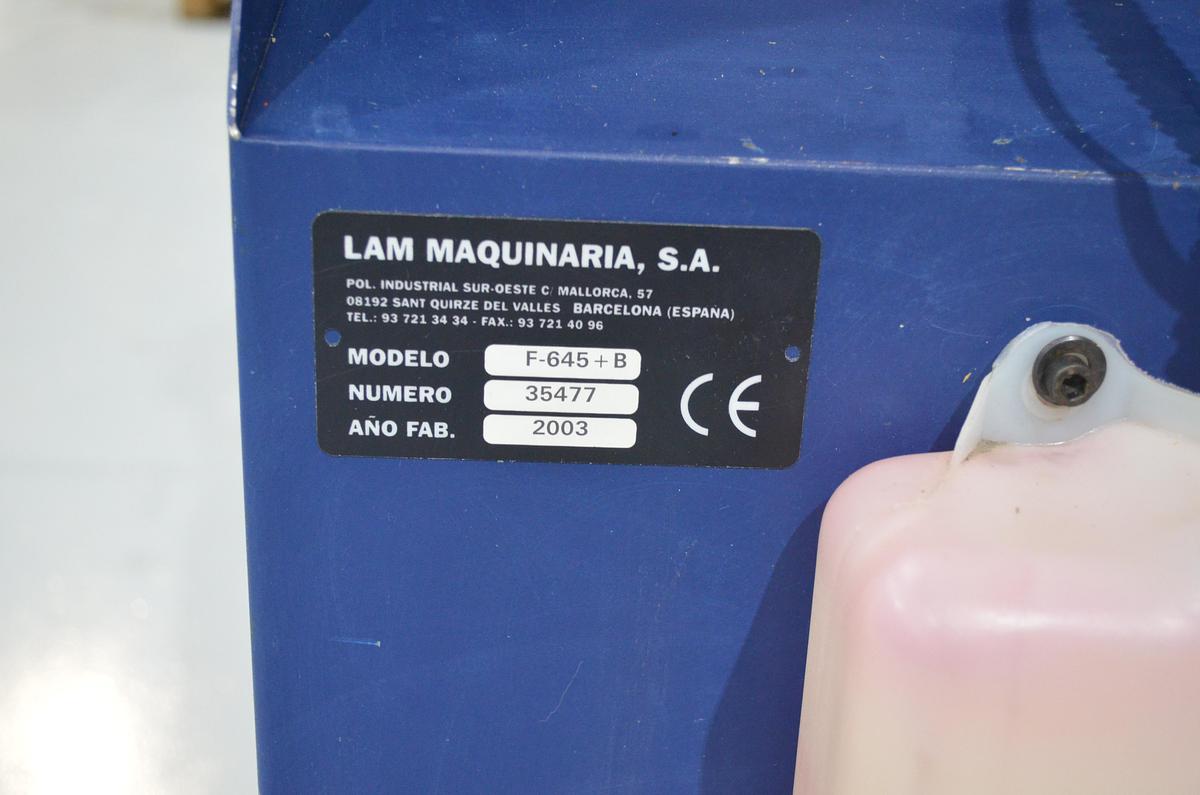 Usado Copiadora aluminio LAMSA F-645+B