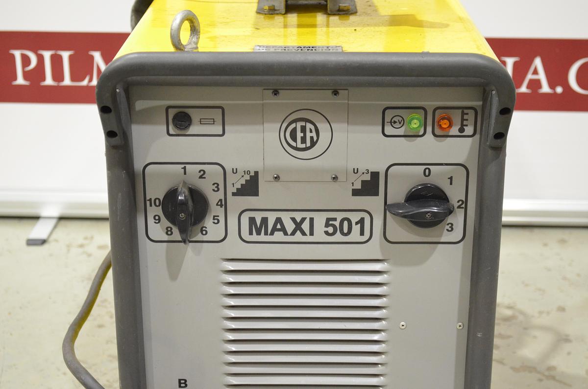 Usado Maquina soldar CEA MAXI 501 con devanadera TR 2 de 8m