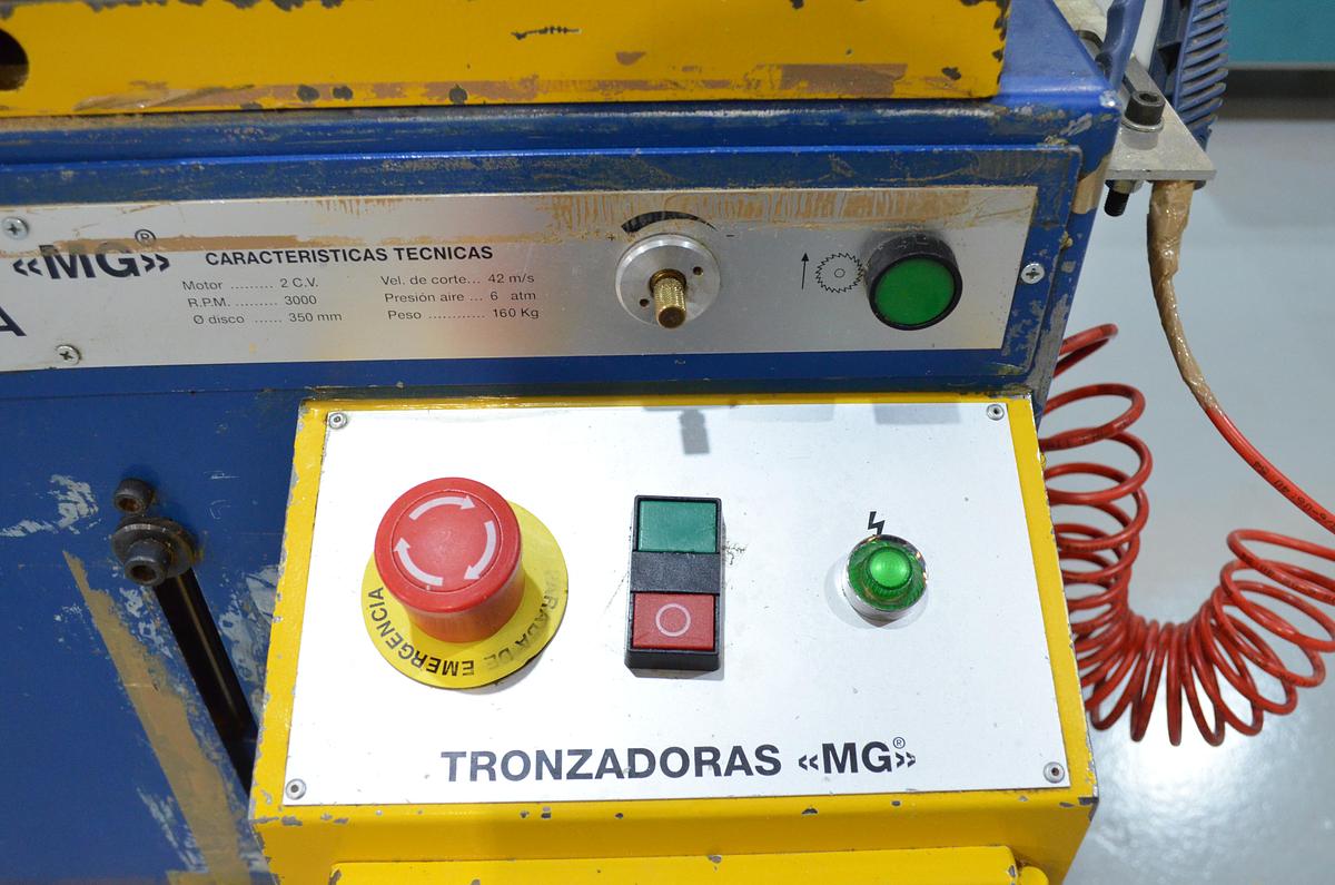 Usado Tronzadora aluminio MG TLG-350-A