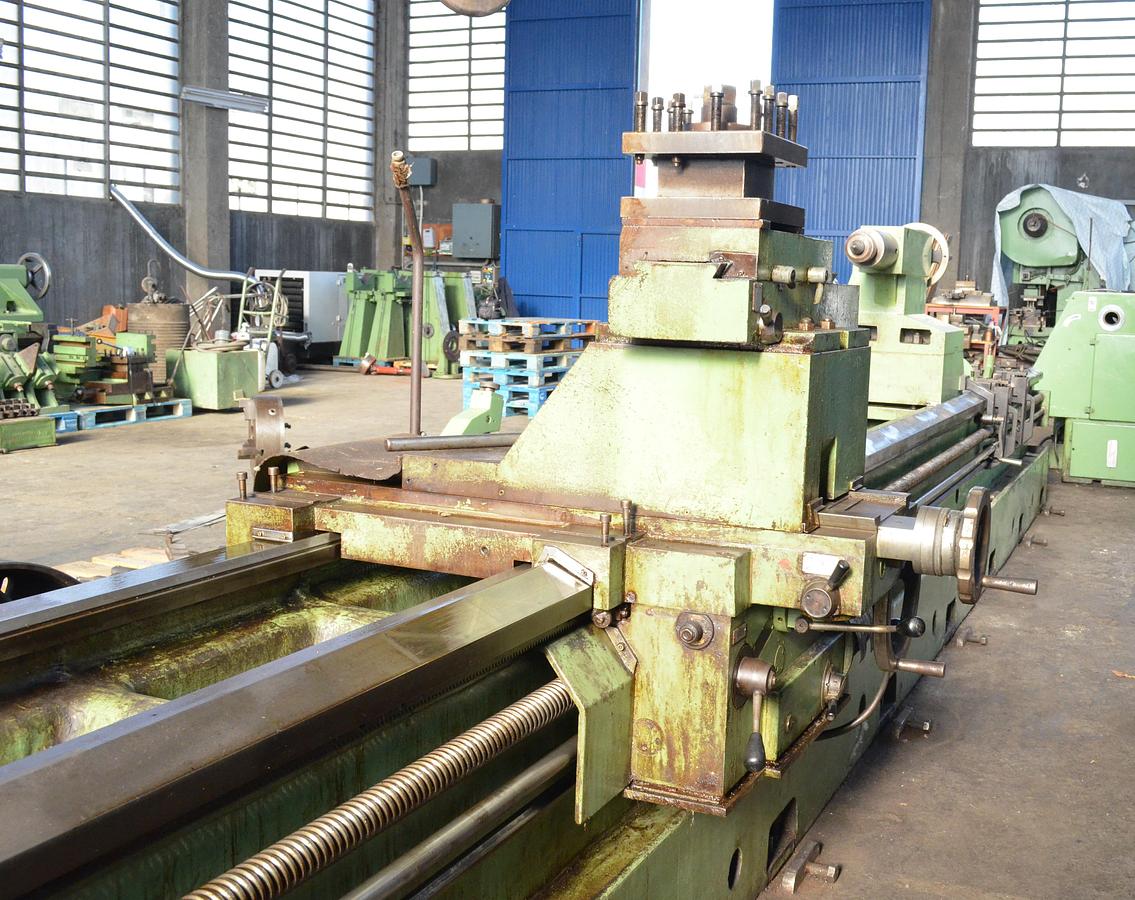 Usado Sarrià - Torno Gurutzpe Super AT 8000-600 - 8m 1200 volteo