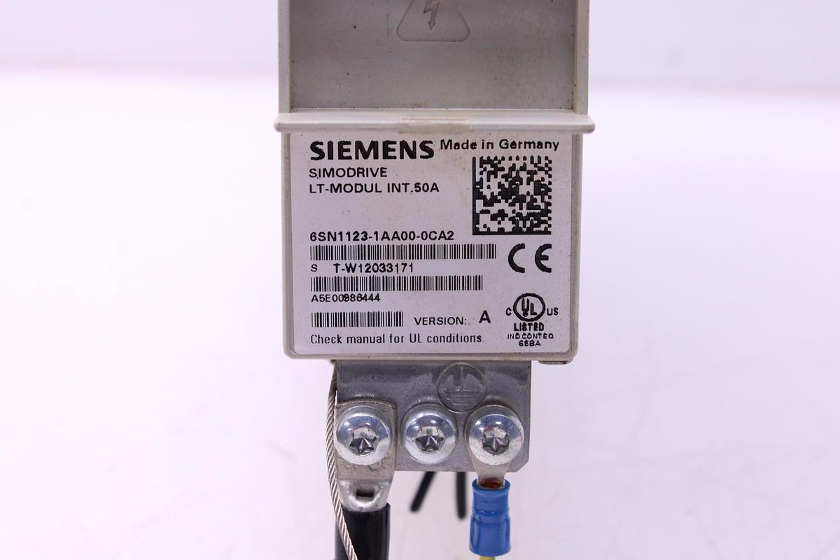 Usado Modulo de Potencia SIMODRIVE 611 Siemens 6SN1123-1AA00-0CA2