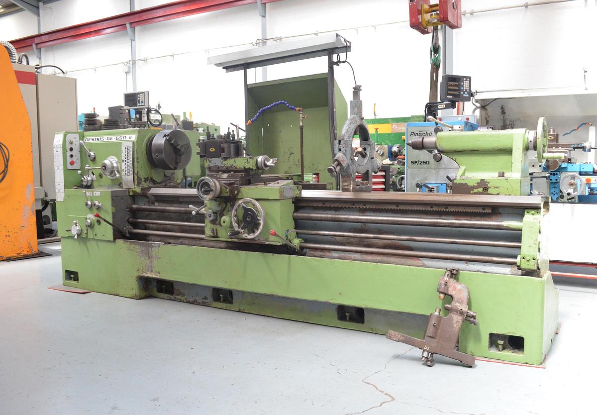 Usado Torno Geminis GE 650 2.000mm visualizador FAGOR