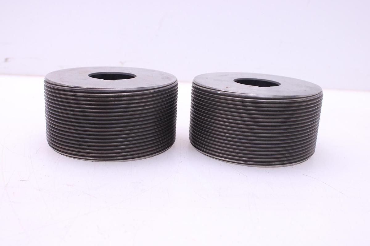 Usado Lote 2 Rodillos Laminadora de Roscas SENY 40.6X4