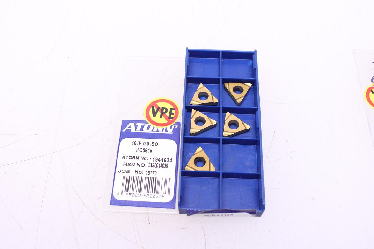 Usado Plaquitas de Widia Atorn 16 IR