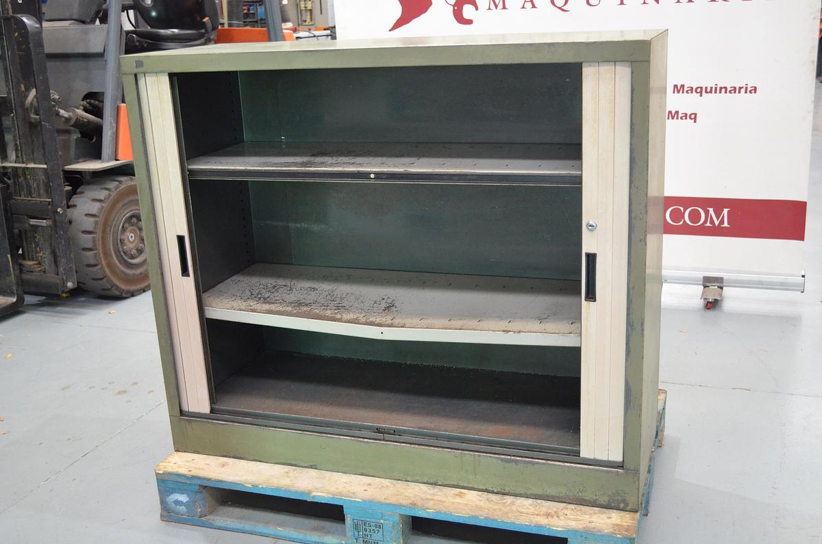 Usado Armario metálico con persiana 1200x450x1020(h)mm