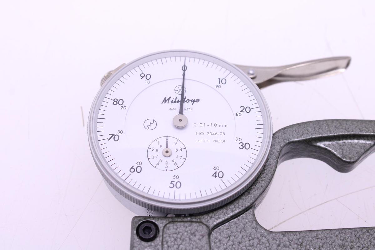 Usado Medidor Espesores Analogico Mitutoyo Ref.7321 0-10mm