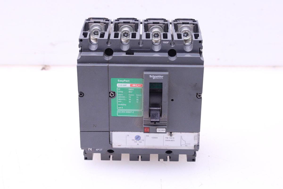 Usado Disyuntor Schneider Electric EasyPact CVS160F