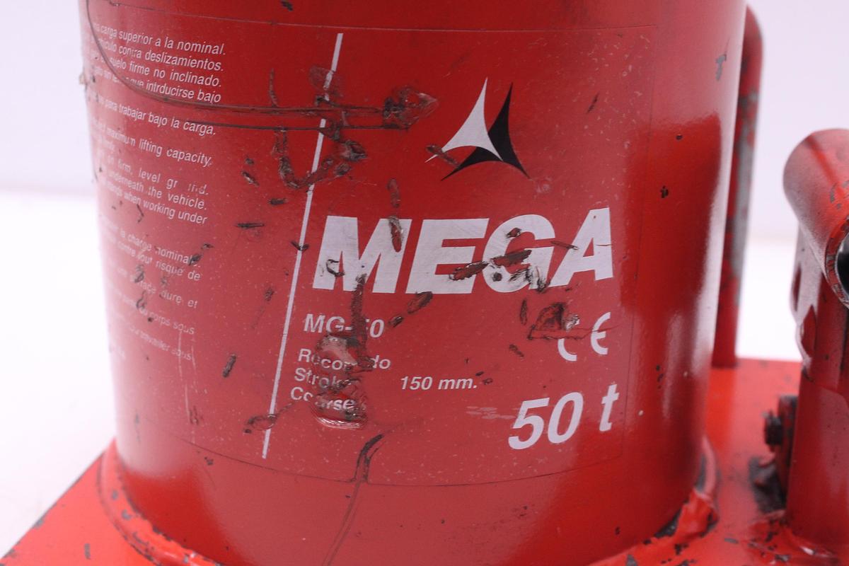 Usado Gato Hidraulico Botella 50Tn MEGA MG-50